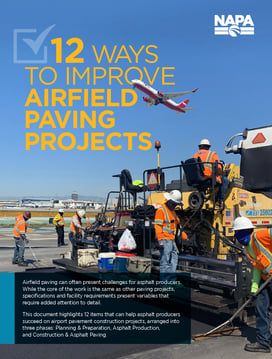 12 Ways to Improve Airfield Paving Projects LP