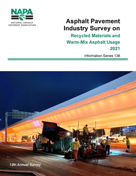 Asphalt Pavement Industry Survey on Recycled Materials and Warm-Mix Asphalt Usage 2021 (PDF) LP