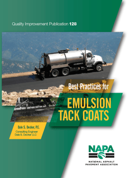 Best Practices for Emulsion Tack Coats LP