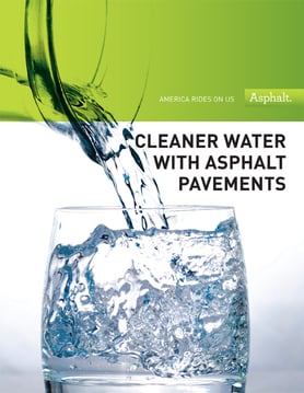 Cleaner Water With Asphalt Pavements LP