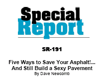 Five Ways to Save Your Asphalt! ... and Still Build a Sexy Pavement LP