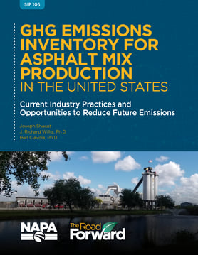 GHG Emissions Inventory for Asphalt Mix Production in the United States LP