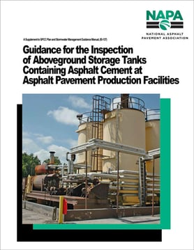 Guidance for the Inspection of Aboveground Storage Tanks Containing Asphalt Cement at Asphalt Pavement Production Facilities LP