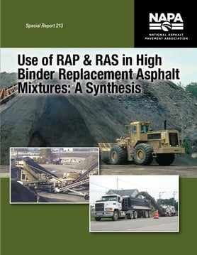 Use of RAP & RAS in High Binder Replacement Asphalt Mixtures- A Synthesis LP